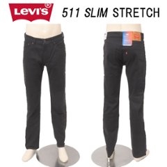 LEVI'S リーバイス 511 04511-3378 メンズ パンツ ジーンズ スリム ストレッチ small-e オールシーズン BLACKの画像