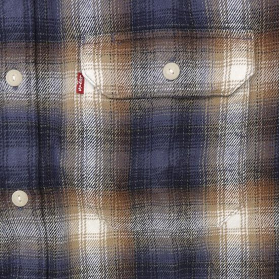 LEVI'S リーバイス　JACKSON シャツ ワークシャツ 19573-02 メンズ ボックス型 トップス画像