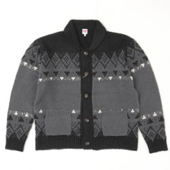 EDWIN エドウィン et6155 カウチン カーディガン セーター メンズ cowichan 秋 冬画像