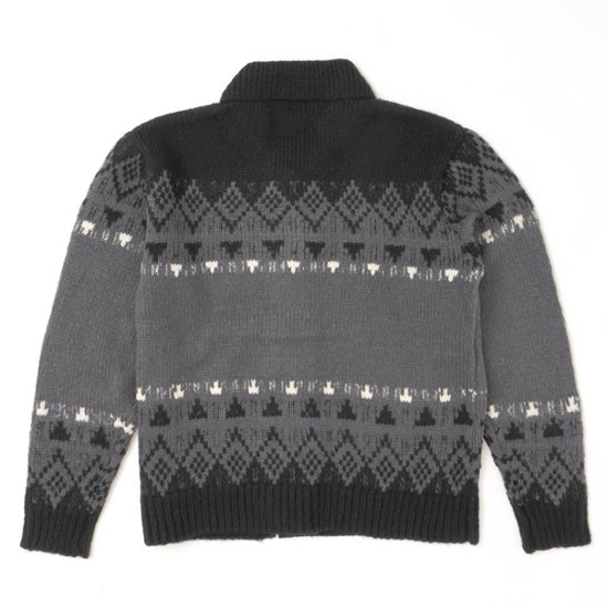 EDWIN エドウィン et6155 カウチン カーディガン セーター メンズ cowichan 秋 冬画像