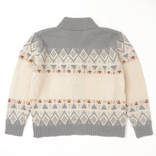 EDWIN エドウィン et6155 カウチン カーディガン セーター メンズ cowichan 秋 冬画像