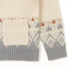 EDWIN エドウィン et6155 カウチン カーディガン セーター メンズ cowichan 秋 冬画像