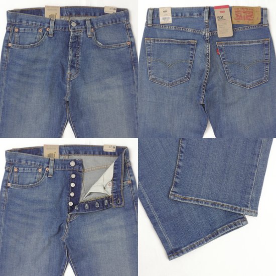 LEVI'S リーバイス 00501-3333 501 ストレート メンズ ジーパン ジーンズ ストレッチ ボタンフライ画像