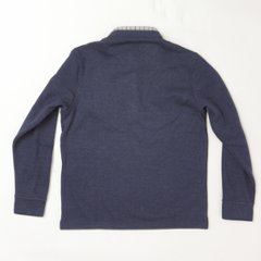 McGREGOR マクレガ 111615801 裏起毛 メンズ ゴルフ 紳士 フェイク襟 長袖 トップス 画像