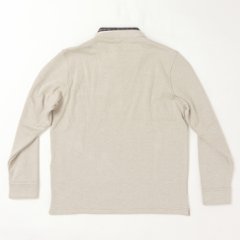 McGREGOR マクレガ 111615801 裏起毛 メンズ ゴルフ 紳士 フェイク襟 長袖 トップス 画像