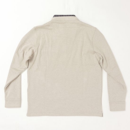 McGREGOR マクレガ 111615801 裏起毛 メンズ ゴルフ 紳士 フェイク襟 長袖 トップス 画像