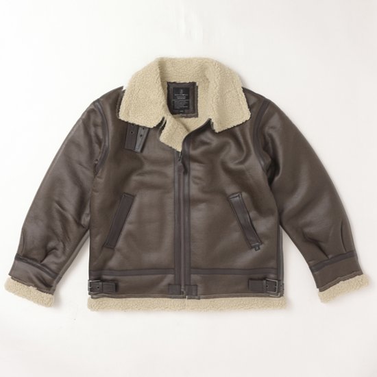 VALLEY APPAREL VA5003 フェイクムートン FAKEMOUTON B-3 バレーアパレル アウター 防寒 ミリタリー 画像