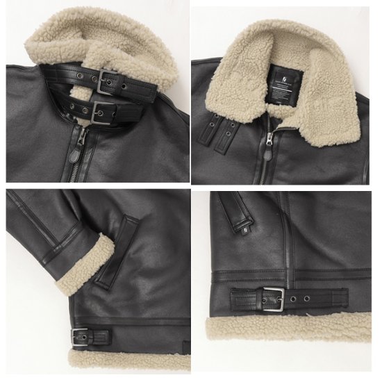 VALLEY APPAREL VA5003 フェイクムートン FAKEMOUTON B-3 バレーアパレル アウター 防寒 ミリタリー 画像