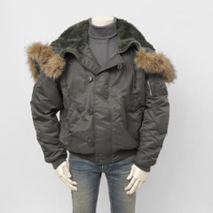 Valley apparel バレイアパレル VA3001 N-2B フライト ナイロンジャケット　ミリタリー　ショート  ブルゾン　画像