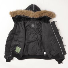 Valley apparel バレイアパレル VA3001 N-2B フライト ナイロンジャケット　ミリタリー　ショート  ブルゾン　画像