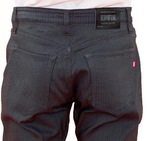 EDWIN E43FSW 403　Intrnasyonal　Basic あったか裏起毛　ふつう　暖パン　 レギュラーストレート 冬の暖かジーンズ ソフトな履き心地！画像
