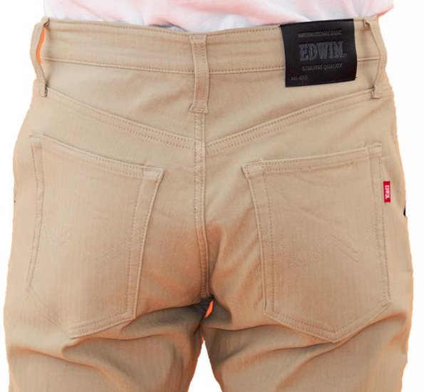 EDWIN E43FSW 403　Intrnasyonal　Basic あったか裏起毛　ふつう　暖パン　 レギュラーストレート 冬の暖かジーンズ ソフトな履き心地！画像