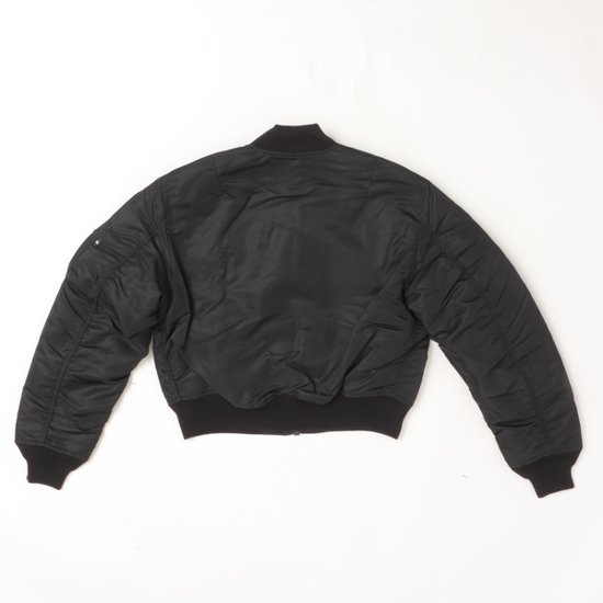 Valley apparel バレイアパレル レディース VA7001 MA-1 ショートナイロンジャケット アウター画像