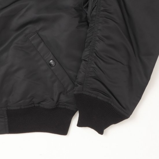 Valley apparel バレイアパレル レディース VA7001 MA-1 ショートナイロンジャケット アウター画像