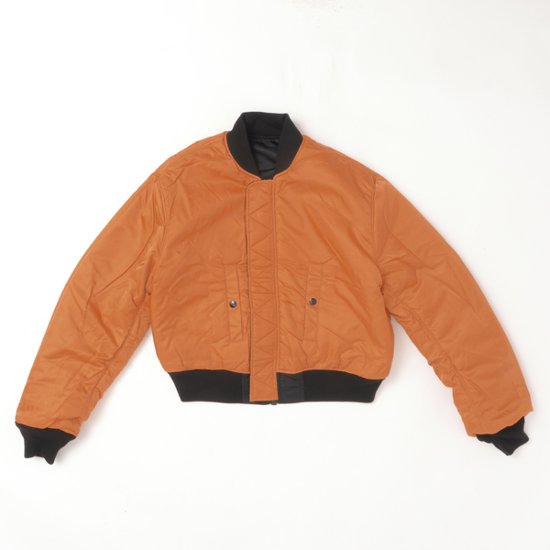 Valley apparel バレイアパレル レディース VA7001 MA-1 ショートナイロンジャケット アウター画像