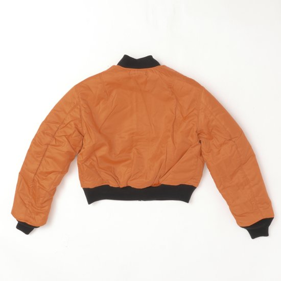 Valley apparel バレイアパレル レディース VA7001 MA-1 ショートナイロンジャケット アウター画像