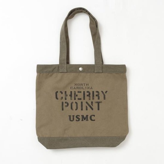 AVIREX アヴィレックス  783-5276005 COATING CANVAS TOTE BAG "CHERRY POINT" コーティング キャンバス トートバッグ  チェリーポイント 画像