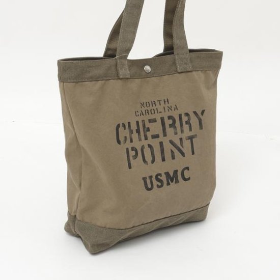 AVIREX アヴィレックス  783-5276005 COATING CANVAS TOTE BAG "CHERRY POINT" コーティング キャンバス トートバッグ  チェリーポイント 画像