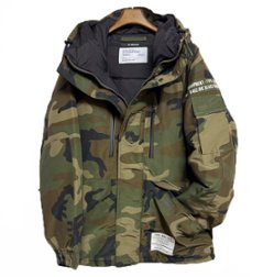 AVIREX アビレックス カスタム　ダウンジャケット　ミリタリジャケット　783-5253003 TYPE Down Jacket ECWCS　ブルゾン　暖　冬物　パーカー　羽毛　コート画像