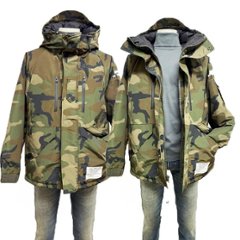AVIREX アビレックス カスタム　ダウンジャケット　ミリタリジャケット　783-5253003 TYPE Down Jacket ECWCS　ブルゾン　暖　冬物　パーカー　羽毛　コート画像