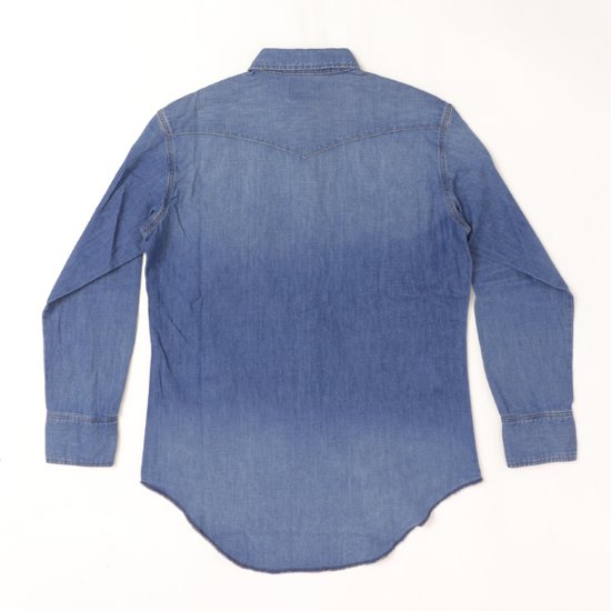 Wrangler ラングラー WM1027 デニムウエスタンシャツ 127WM ユーズド ユニセックス トップス 画像
