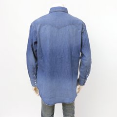 Wrangler ラングラー WM1027 デニムウエスタンシャツ 127WM ユーズド ユニセックス トップス 画像