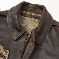 AVIREX アビレックス A-2 50周年モデル 783-5950007 50th Aアニバーサリー 牛革 レザージャケットブルゾン　画像