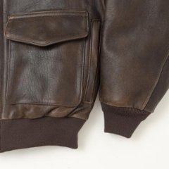 AVIREX アビレックス A-2 50周年モデル 783-5950007 50th Aアニバーサリー 牛革 レザージャケットブルゾン　画像