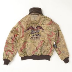 AVIREX アビレックス A-2 50周年モデル 783-5950007 50th Aアニバーサリー 牛革 レザージャケットブルゾン　画像