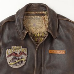 AVIREX アビレックス A-2 50周年モデル 783-5950007 50th Aアニバーサリー 牛革 レザージャケットブルゾン　画像