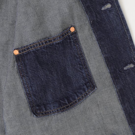 Levi's リーバイス 005AG-0000 デニム エンジニア ジャケット Gジャン 大き目 インディゴ メンズ アウター 画像