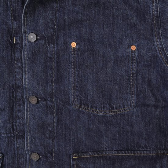 Levi's リーバイス 005AG-0000 デニム エンジニア ジャケット Gジャン 大き目 インディゴ メンズ アウター 画像