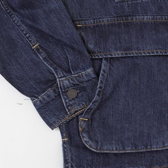 Levi's リーバイス 005AG-0000 デニム エンジニア ジャケット Gジャン 大き目 インディゴ メンズ アウター 画像