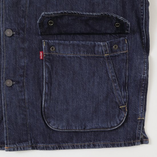 Levi's リーバイス 005AG-0000 デニム エンジニア ジャケット Gジャン 大き目 インディゴ メンズ アウター 画像