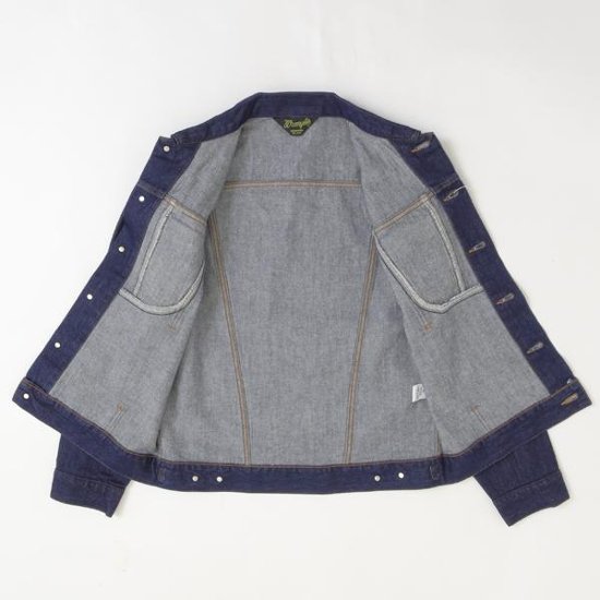 ラングラー Ｗrangler  WM1045 トラカージャケット US ORIGINAL 4 ICONS 300）ワンウォッシュ レギュラーフィット Gジャン デニムジャケット 画像