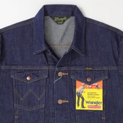 ラングラー Ｗrangler  WM1045 トラカージャケット US ORIGINAL 4 ICONS 300）ワンウォッシュ レギュラーフィット Gジャン デニムジャケット 画像