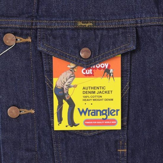 ラングラー Ｗrangler  WM1045 トラカージャケット US ORIGINAL 4 ICONS 300）ワンウォッシュ レギュラーフィット Gジャン デニムジャケット 画像