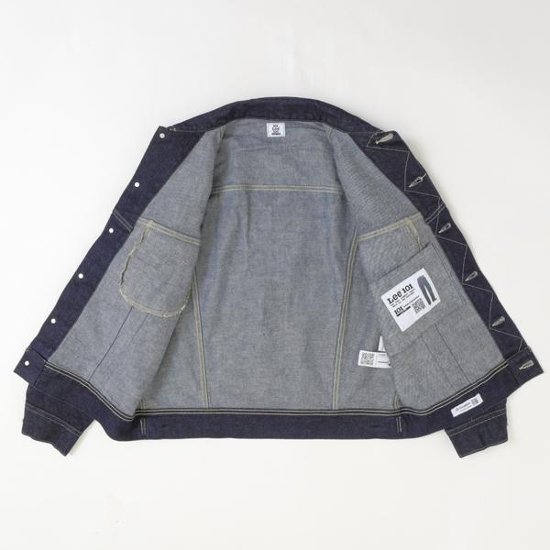 Lee 101J 101 ANNIVERSARY RIDRS 101-J LM1025  100)One wash Gジャン　デニムジャケト　ライダース　画像