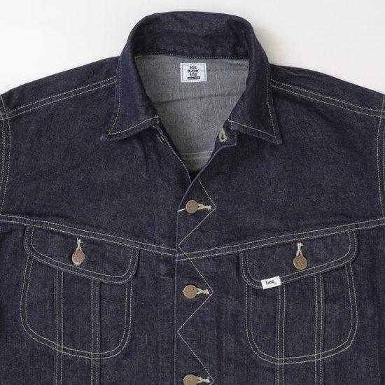 Lee 101J 101 ANNIVERSARY RIDRS 101-J LM1025  100)One wash Gジャン　デニムジャケト　ライダース　画像