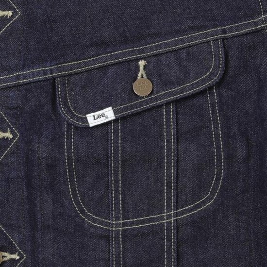 Lee 101J 101 ANNIVERSARY RIDRS 101-J LM1025  100)One wash Gジャン　デニムジャケト　ライダース　画像