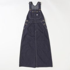 Miss Lee ミスリー　Leeレディース LL6296 OVERALL SKERT オーバーオールスカート ジャンバースカート 100）インディゴブルージェルトデニム画像