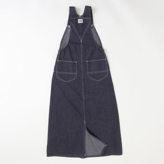 Miss Lee ミスリー　Leeレディース LL6296 OVERALL SKERT オーバーオールスカート ジャンバースカート 100）インディゴブルージェルトデニム画像