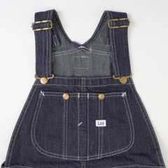 Miss Lee ミスリー　Leeレディース LL6296 OVERALL SKERT オーバーオールスカート ジャンバースカート 100）インディゴブルージェルトデニム画像