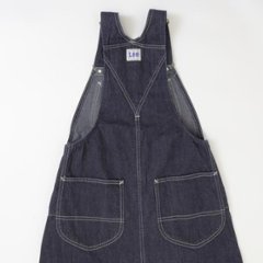 Miss Lee ミスリー　Leeレディース LL6296 OVERALL SKERT オーバーオールスカート ジャンバースカート 100）インディゴブルージェルトデニム画像