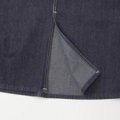 Miss Lee ミスリー　Leeレディース LL6296 OVERALL SKERT オーバーオールスカート ジャンバースカート 100）インディゴブルージェルトデニム画像