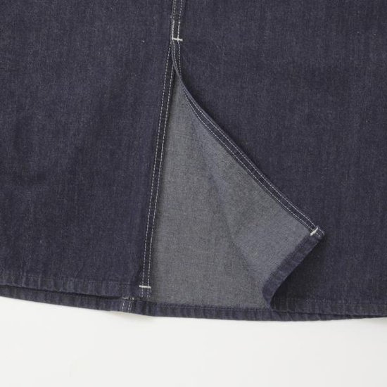 Miss Lee ミスリー　Leeレディース LL6296 OVERALL SKERT オーバーオールスカート ジャンバースカート 100）インディゴブルージェルトデニム画像