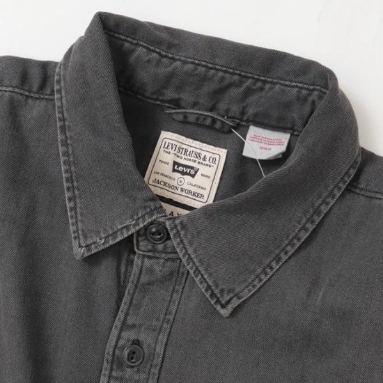 LEVI'S リーバイス　JACKSON ワーカーシャツ 19573-02 デニムシャツ オーバーシャツ リラックスシルエット ユーティリティポケット 画像