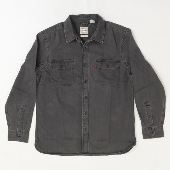 LEVI'S リーバイス　JACKSON ワーカーシャツ 19573-02 デニムシャツ オーバーシャツ リラックスシルエット ユーティリティポケット 画像