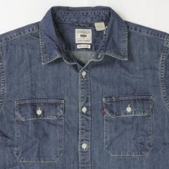 LEVI'S リーバイス　JACKSON ワーカーシャツ 19573-02 デニムシャツ オーバーシャツ リラックスシルエット ユーティリティポケット 画像