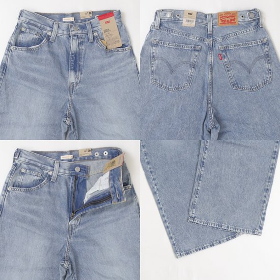 Lady Levi's  001UP-00 CINCH BAGGY バギー レディース ジーンズ ハイライズ  アジャスタ― 画像